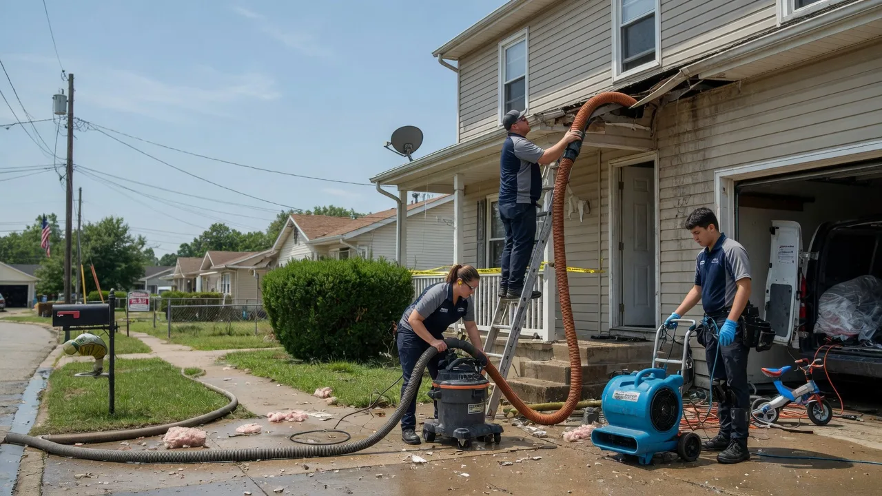 Water Damage Restoration in Towanda, IL near me